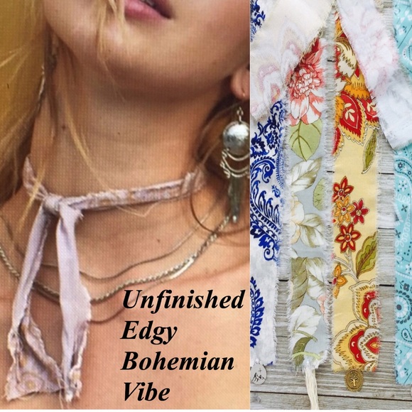 BOHEMIAN NECKERCHIEFS/NECKTIES/BANDANAS ASSORTED - Picture 2 of 8